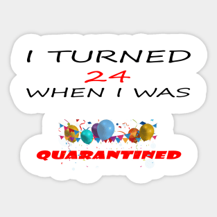 quarantined Sticker